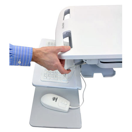 Ergotron S41 StyleView Cart with LCD Pivot