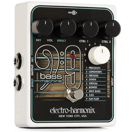 Electro-Harmonix BASS9 Bass Machine Effects Pedal