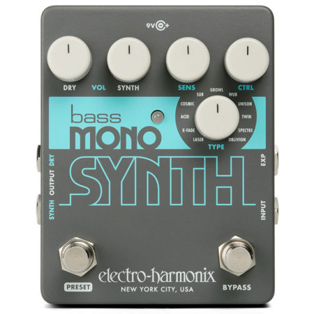 Electro-Harmonix Bass Mono Synthesizer Pedal