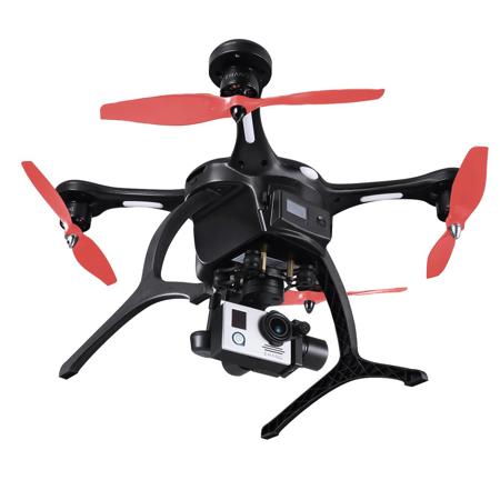Ehang GhostDrone 2.0 Aerial Drone w/Gimbal 4K Sports Camera Bundle, Black/Orange