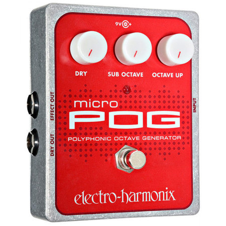 Electro-Harmonix Micro POG Polyphonic Octave Generator Pedal