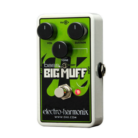 Electro-Harmonix Nano Bass Big Muff Pi Fuzz/Distortion/Sustainer Pedal