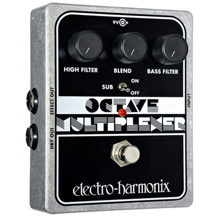 Electro-Harmonix Octave Multiplexer Analog Sub-Octave Generator Pedal
