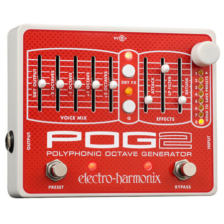 Electro-Harmonix POG2 Polyphonic Octave Generator Pedal