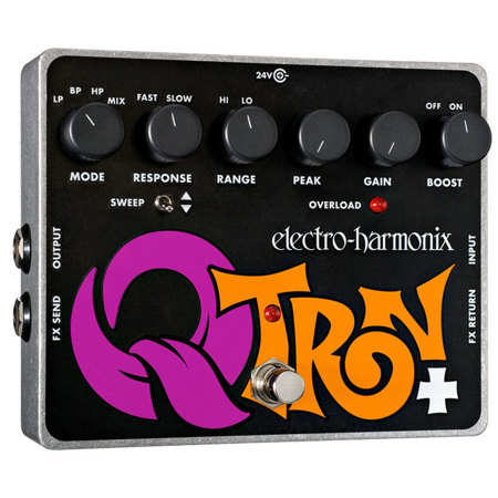 Electro-Harmonix Q-Tron Plus Envelope Filter Pedal with Effects Loop