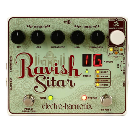 Electro-Harmonix Ravish Sitar Emulator Pedal