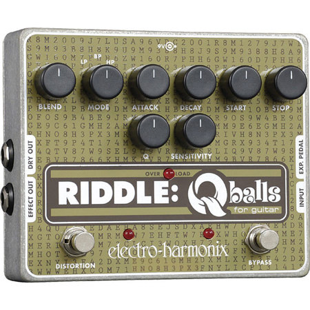 Electro-Harmonix Riddle Q-Balls Envelope Filter Pedal for Guitar