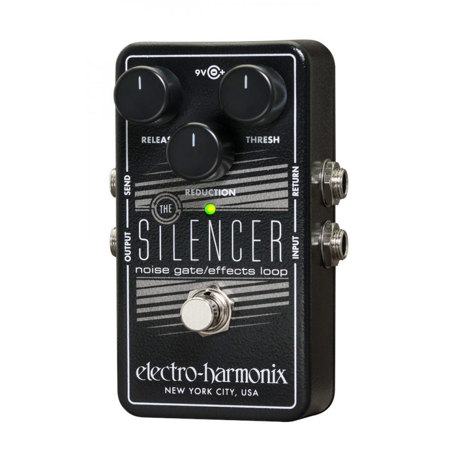 Electro-Harmonix Silencer Noise Gate with Built-In FX Loop Pedal