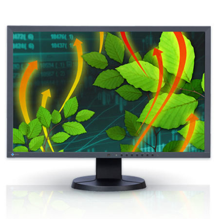 Eizo FlexScan EV2436WFS 24" Widescreen LED IPS Monitor, Black