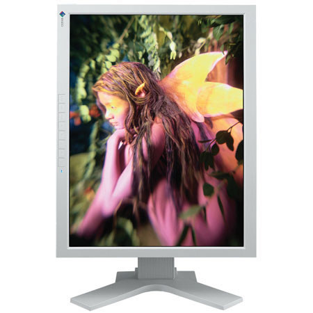 Eizo L997 FlexScan 21.3" Color TFT LCD Monitor 1600 x 1200 Native Resolution, Color: Gray, with Height Adjustable Stand