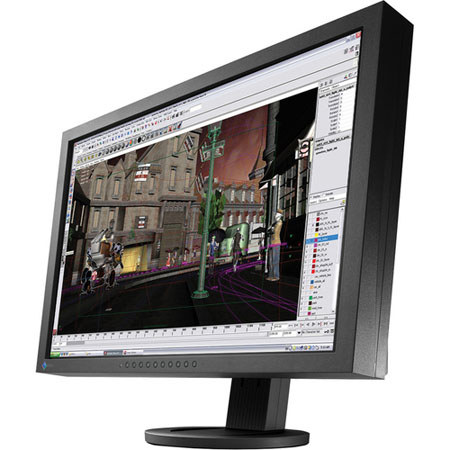 Eizo FlexScan SX2462W-BK-EPX 24.1" LCD Monitor, Black