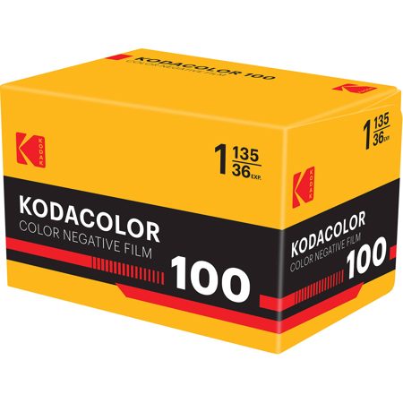 Kodak Kodacolor 100 Color 135 Negative Roll Film, 36 Exposures