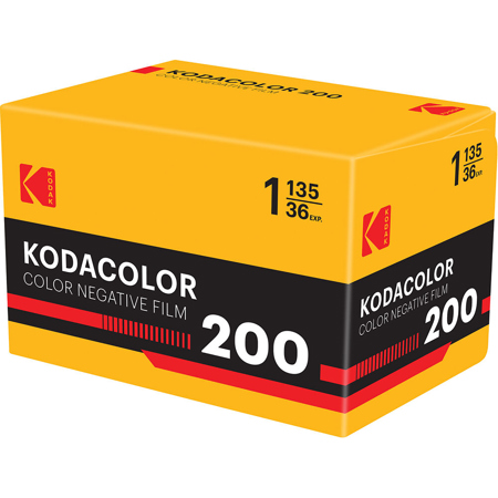 Kodak Kodacolor 200 Color 135 Negative Roll Film, 36 Exposures