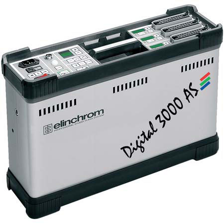 Elinchrom EL-3000 Digital Micro AS Power Pack, 3000 watt seconds #EL 10253