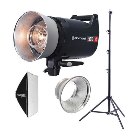 Elinchrom ELC Pro HD 500 500W/s Compact Flash Head With Accessory Bundle