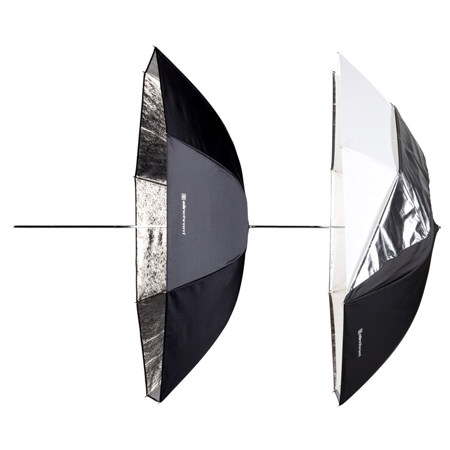 Elinchrom Umbrella To Go Kit, 41" Shallow Silver & White/translucent Umbrella