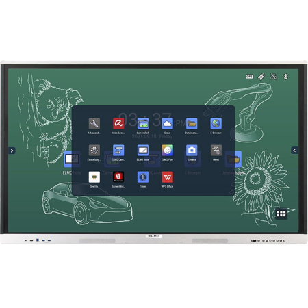Elmo EL86R2HOL Board R2 HOL 86" 16:9 4K UHD Wi-Fi IPS LCD Touchscreen Commercial Display with Integrated Speakers