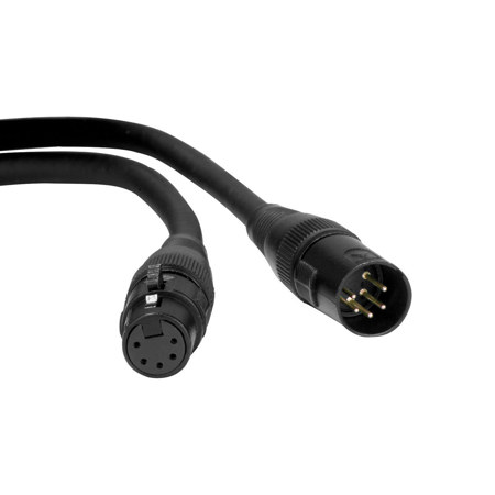Elation Accu-Cable 5' 5-Pin XLR Male to Female DMX Cable
