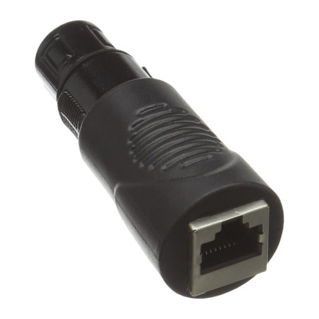 Elation Pro Grade RJ45 to 3-Pin XLR Female DMX Adapter