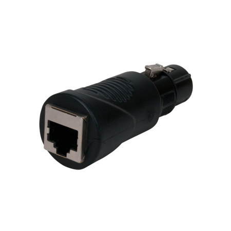 Elation Pro Grade RJ45 to 5-Pin XLR Male and Female DMX Adapter Set