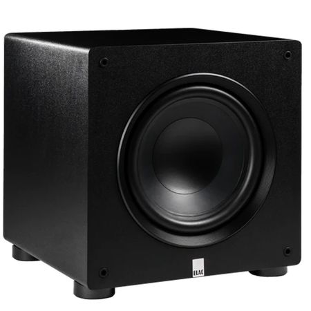 ELAC Varro Premium PS350 12" 350W Powered Subwoofer, Black Vinyl