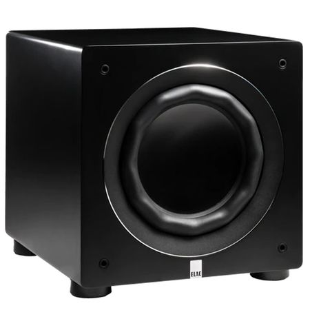ELAC Varro Reference RS500 10" 500W Powered Subwoofer, Satin Black