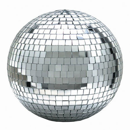 Eliminator EM-12 12" Mirror Ball with Motor Ring
