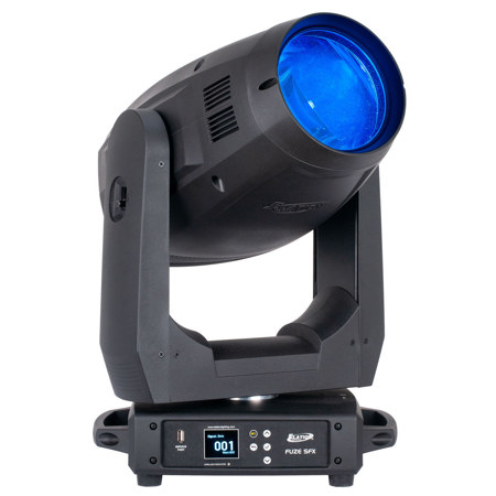 Elation FUZE SFX 300W CMY LED Spot/FX Moving Head, Black