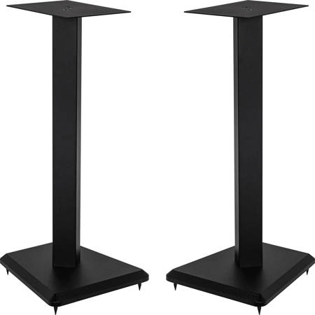 ELAC LS10 Bookshelf Speaker Stand, Black, Pair