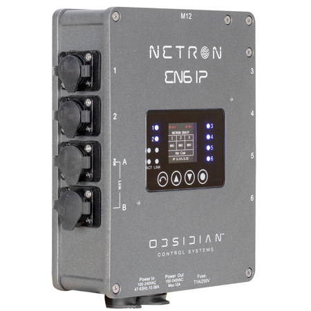 Elation Netron EN6 IP IP66 6U RDM/sACN/Art-Net Wall Mount Ethernet DMX Gateway