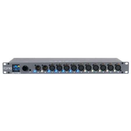 Elation Netron RDM 10 2U 10-Ports XLR DMX/RDM/Node Hybrid Splitter
