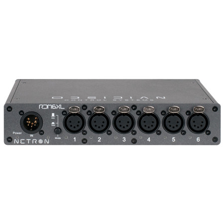 Elation Netron RDM 6XL 1/2U 1x6 XLR DMX/RDM Splitter