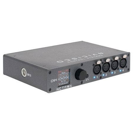 Elation Netron EN4 4U RDM/sACN/Art-Net/Node Wall Mount Ethernet DMX Gateway
