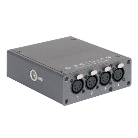 Elation Netron EP4 4U RDM/sACN/Art-Net Wall Mount Ethernet DMX Gateway with POE