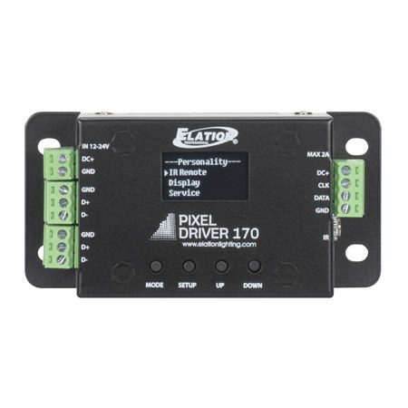 Elation PIXEL DRIVER 170 DMX512 LED Driver with PIX-AD3 Adapter Cable