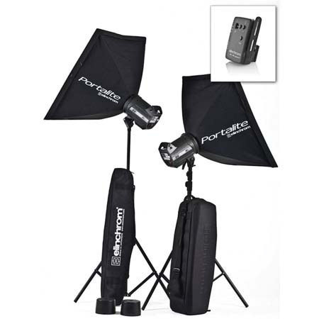 Elinchrom Style 500/500 Bx Ri To Go Kit with El-Skyport