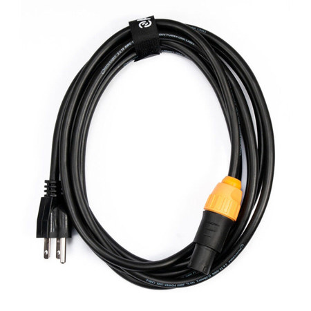Elation SIP1MPC15 15' 14 AWG IP65 Main Power Cord with Edison Plug