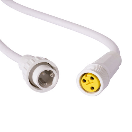 Elation SIXPAR/20MPLC 65.6' IP Power Link Connector Cable for SIXPAR IP, White