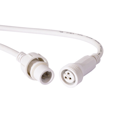 Elation SIXPAR/1MDLC 3.3' IP Data Link Connector Cable for SIXPAR IP, White