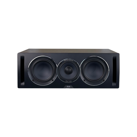 ELAC Uni-Fi Reference 5.25" 140W 3-Way Center Channel Speaker Satin Black/Walnut Sides