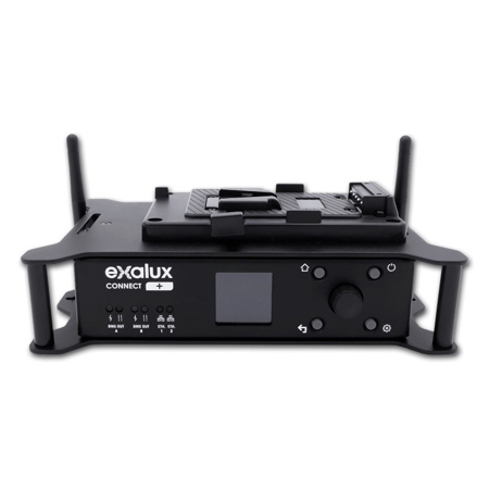 Exalux CONNECT+ Dual Band Wi-Fi to DMX Gateway Kit w/2x TX100N DMX Transmitter