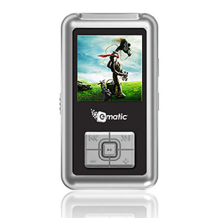 Ematic 1.5" 2GB Video MP3 Player, Gray
