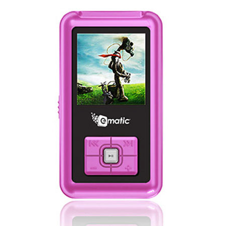 Ematic 1.5" 2GB Video MP3 Player, Pink