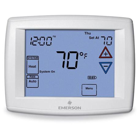 Emerson Electric Blue 7 Day Programmable Digital Touch Thermostat