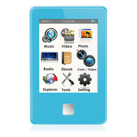 Ematic E8 4GB MP3 Video / Music Player, Black