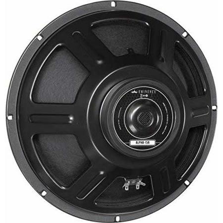 Eminence Speakers Alpha-15A 15" 200W Mid-Bass Speaker Driver, 8 Ohm