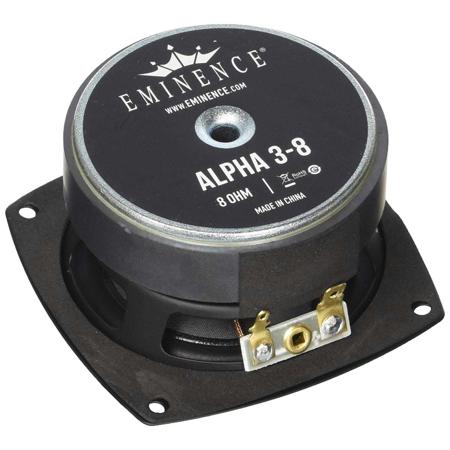 Eminence Speakers Alpha 3-8 3" 30W Full-Range Speaker Driver, 8 Ohm