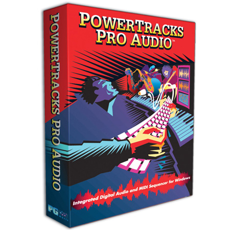 eMedia PG Music PowerTracks Pro Audio Multi-Track Recording Software for Windows