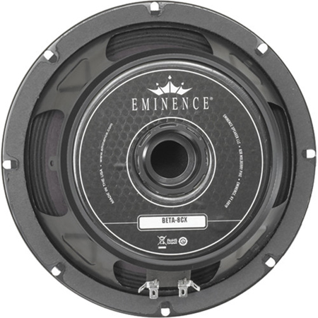 Eminence Speakers Beta-8CX 8" 250W Mid-Range Coaxial Driver, 8 Ohm