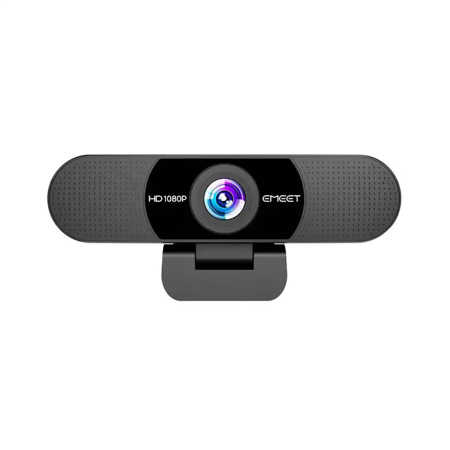 EMEET SmartCam C960 Full HD Webcam with Dual Microphones, Black